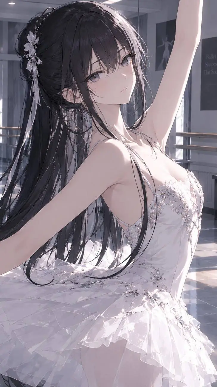ai character: 月乃 background