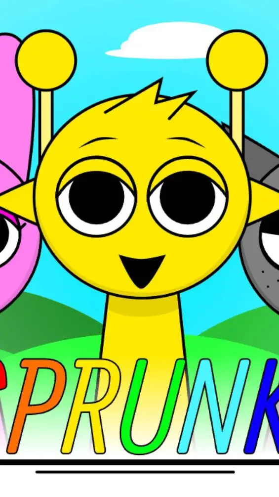 ai character: Sprunki (phase 2)  background