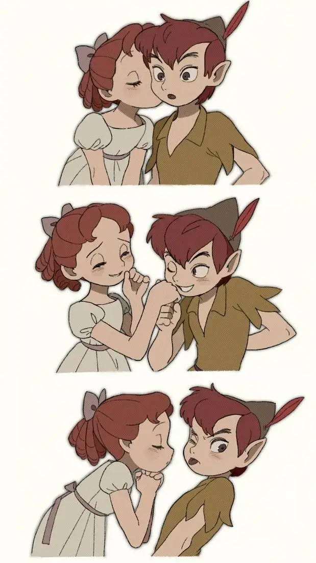 ai character: peter pan background