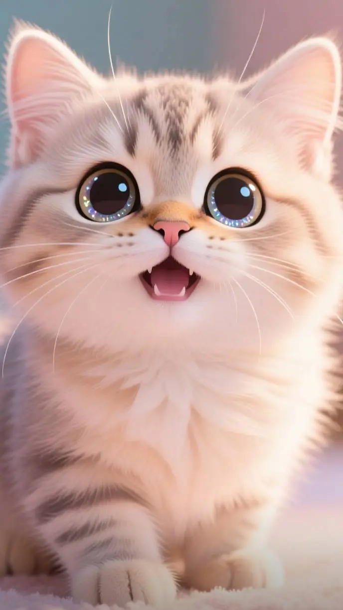 ai character: AGE GUESS CAT background