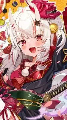 ai character: Nakiri Ayame background