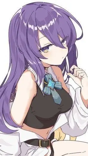 ai character: Moona Hoshinova background