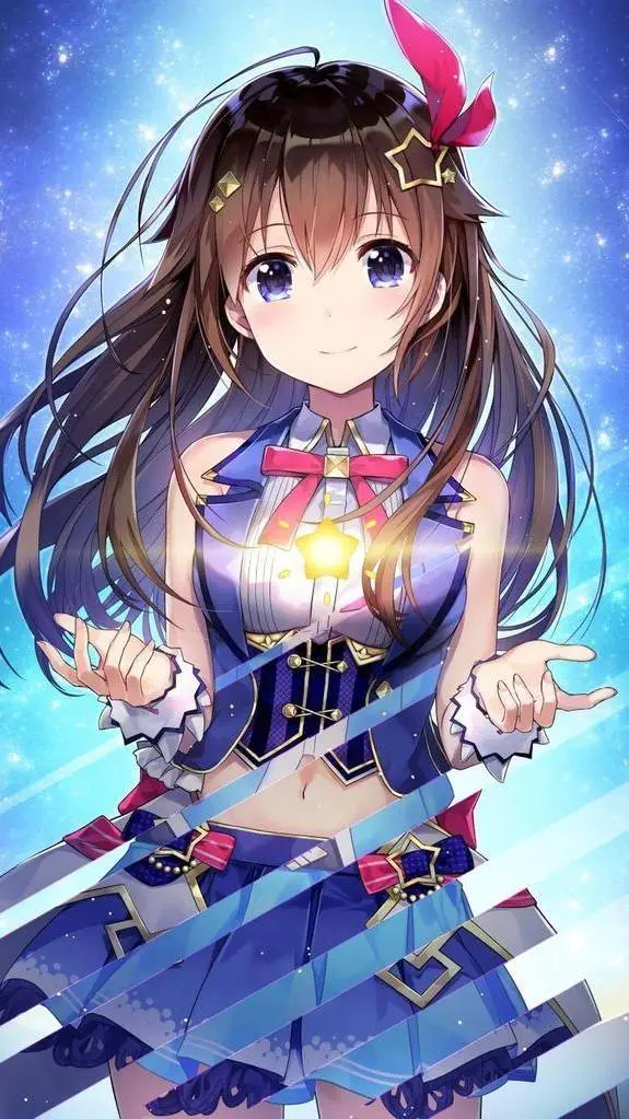 ai character: Tokino Sora background
