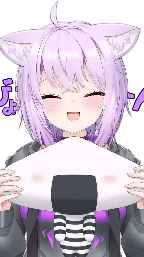 ai character: Nekomata Okayu background