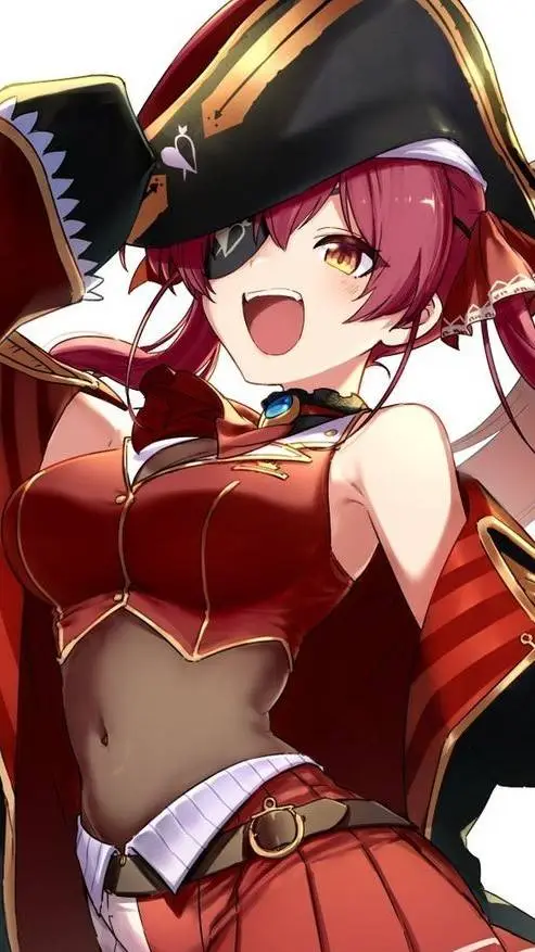 ai character: Houshou Marine background