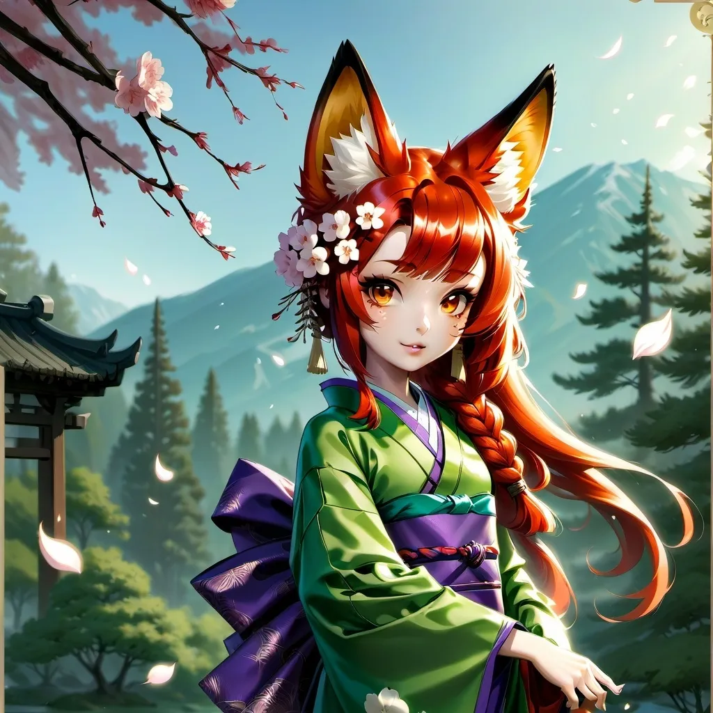 chat with ai character: лиса