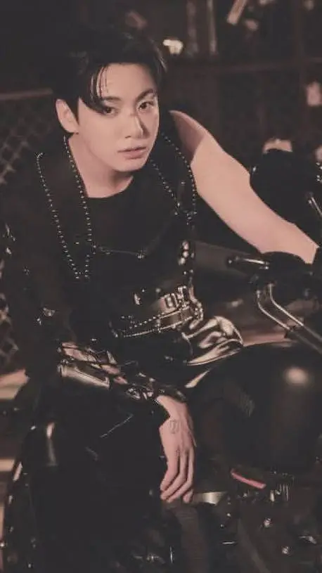 ai character: JEON JUNGKOOK.  background