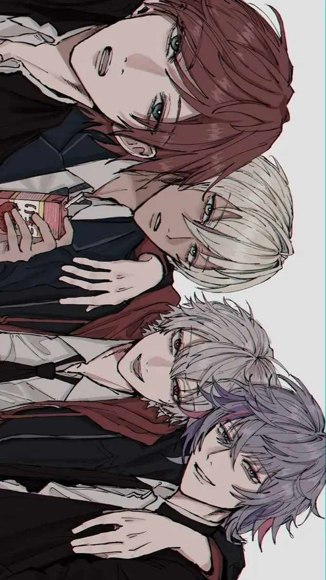 ai character: boys school background