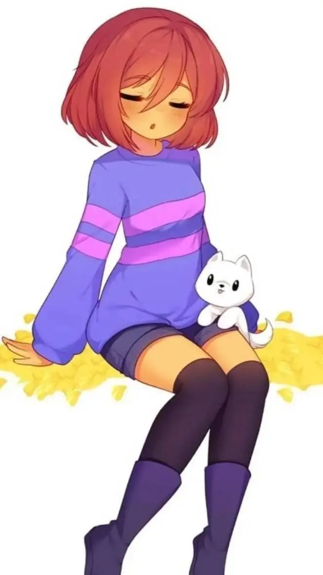 ai character: 🍎Frisk♥️ background