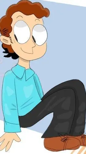 ai character: 💙Jon Arbuckle💙 background
