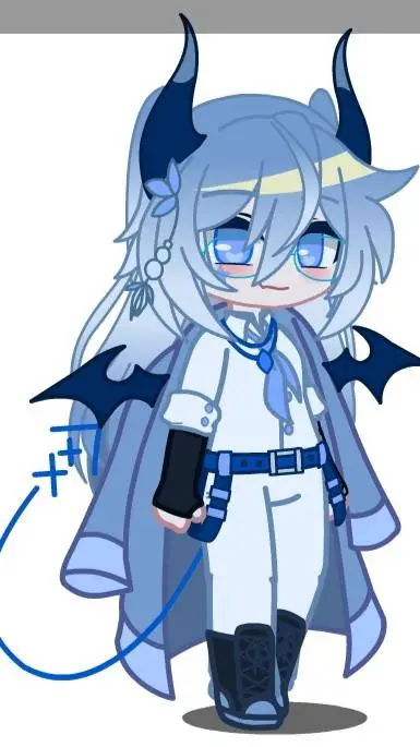 ai character: Airline🧊💙 background