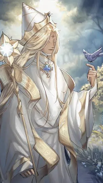 ai character: Pure vanilla background