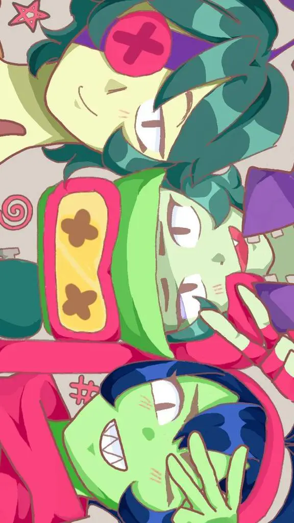 ai character: Trio do pântano background