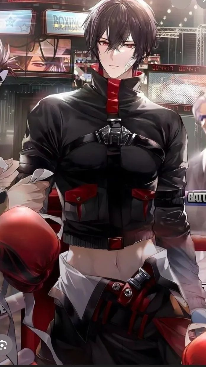 ai character: $¥Angelo West¥$ background