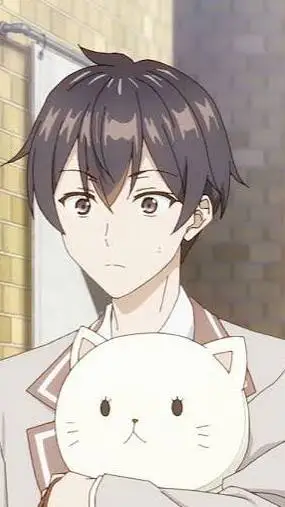 ai character: Masachika kzuo  background