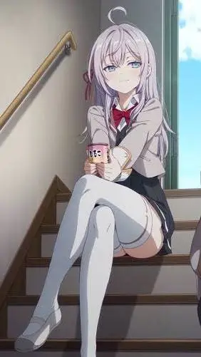 ai character: Alya  background