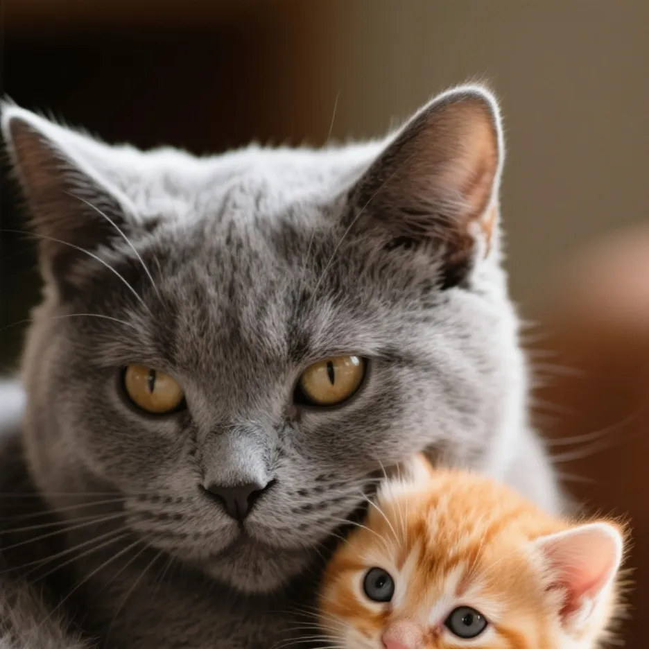 chat with ai character: Ella and Kitten