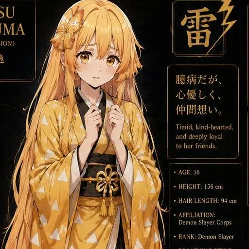 chat with ai character: Zenitsu's sister