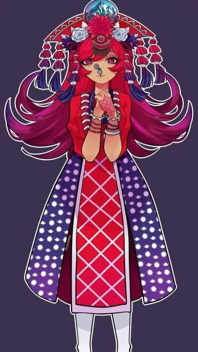 ai character: Nepal 🇳🇵  background