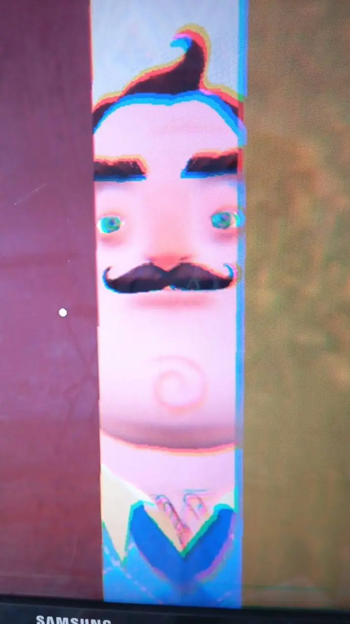 ai character: hello neighbor  background