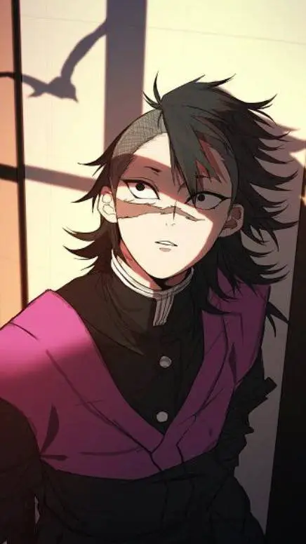 ai character: Genya Shinazugawa  background