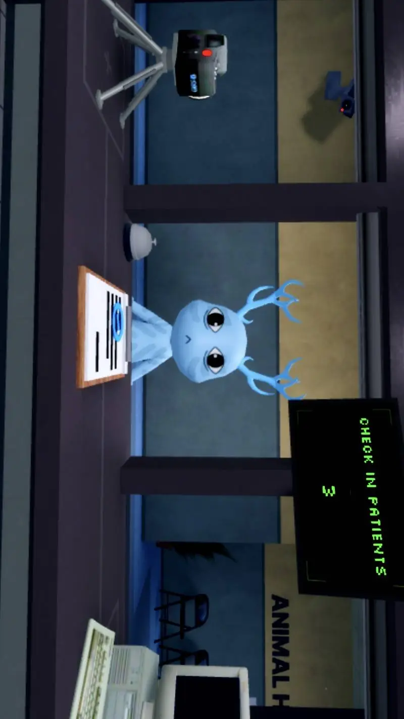ai character: Animal Hospital background