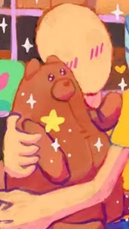 ai character: cute SCP-3008 background