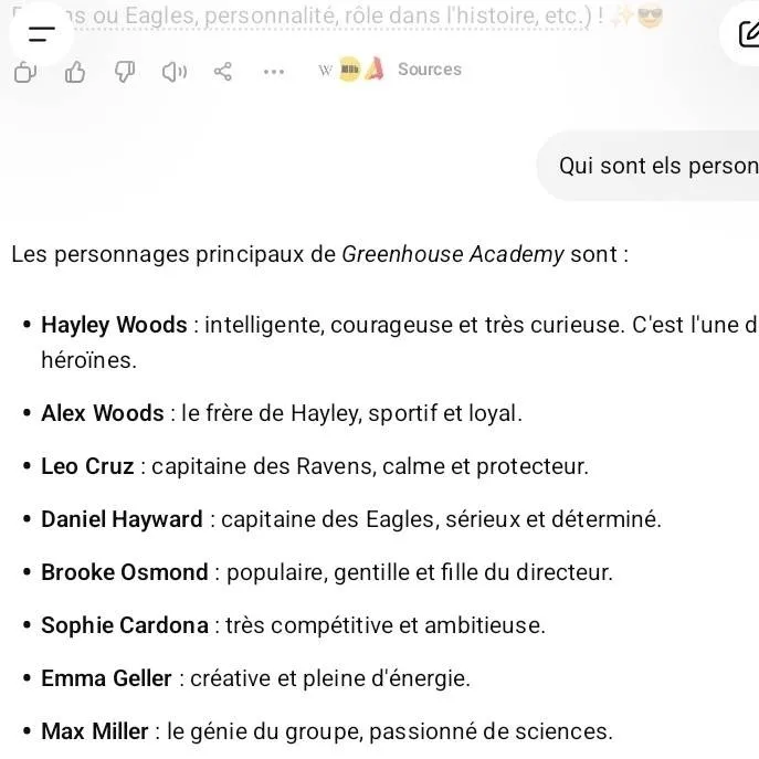 chat with ai character: greenhouse academy