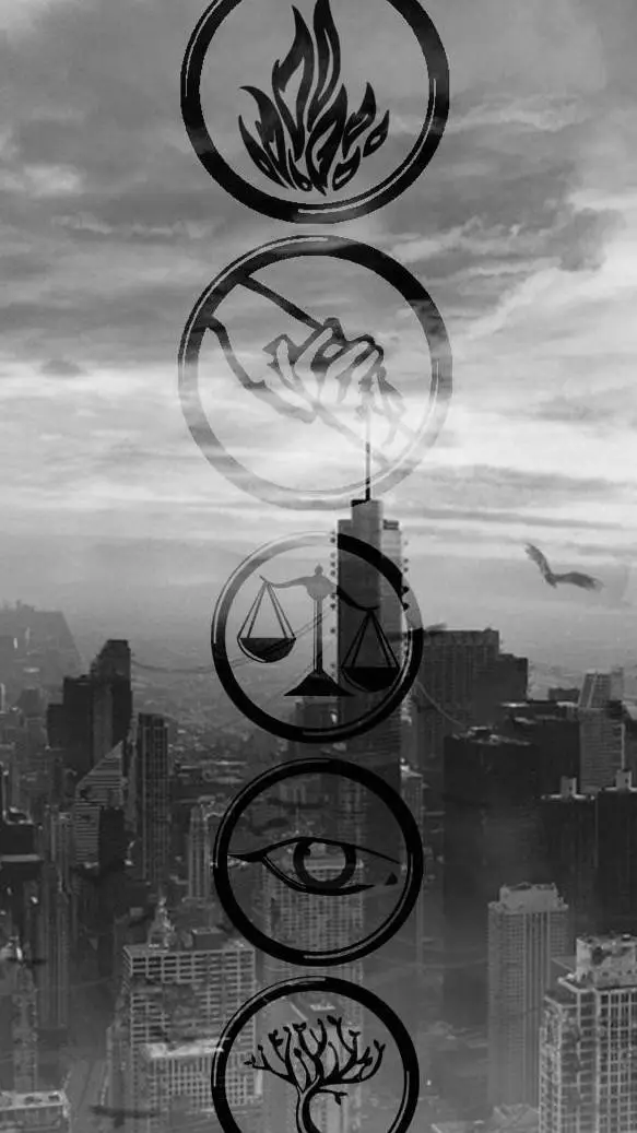 ai character: divergente  background