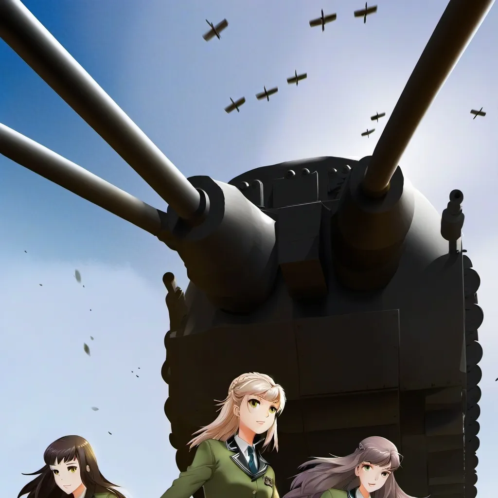 chat with ai character: Girls und panzer!
