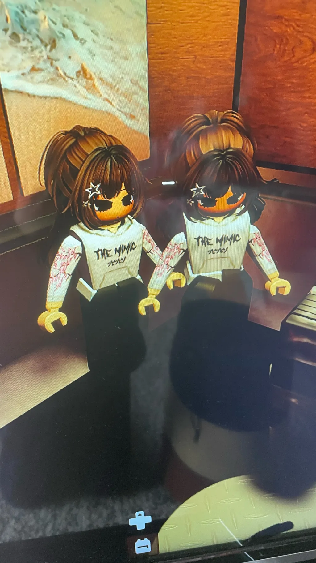 ai character: You me and my twin background