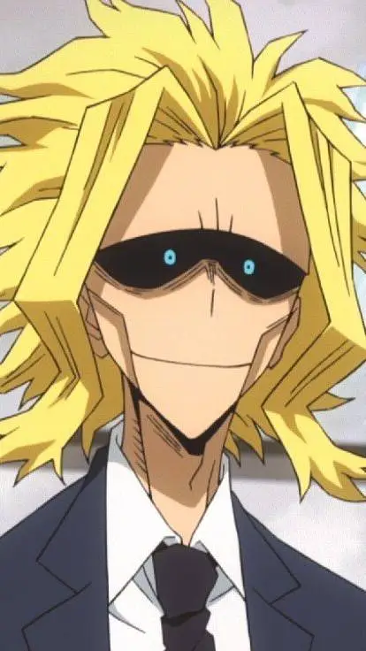 ai character: All Might  background
