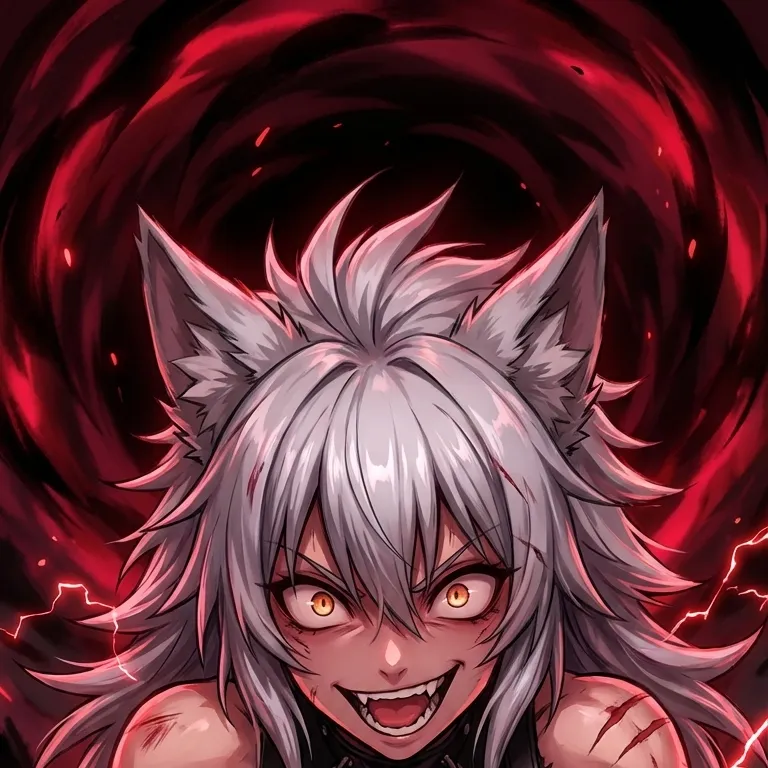chat with ai character: wolf girl