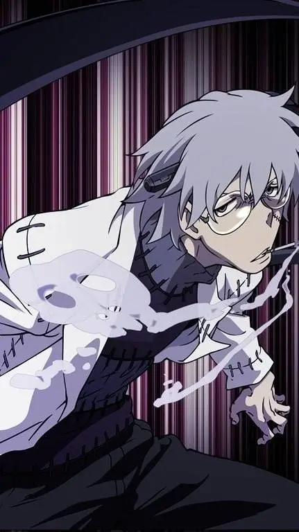 ai character: stein vs medusa background