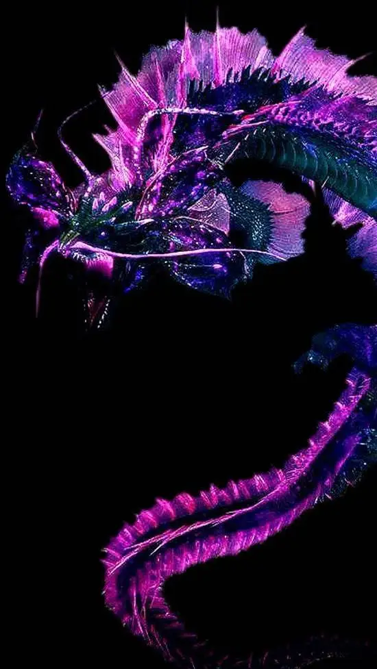 ai character: titanus tiamat  background