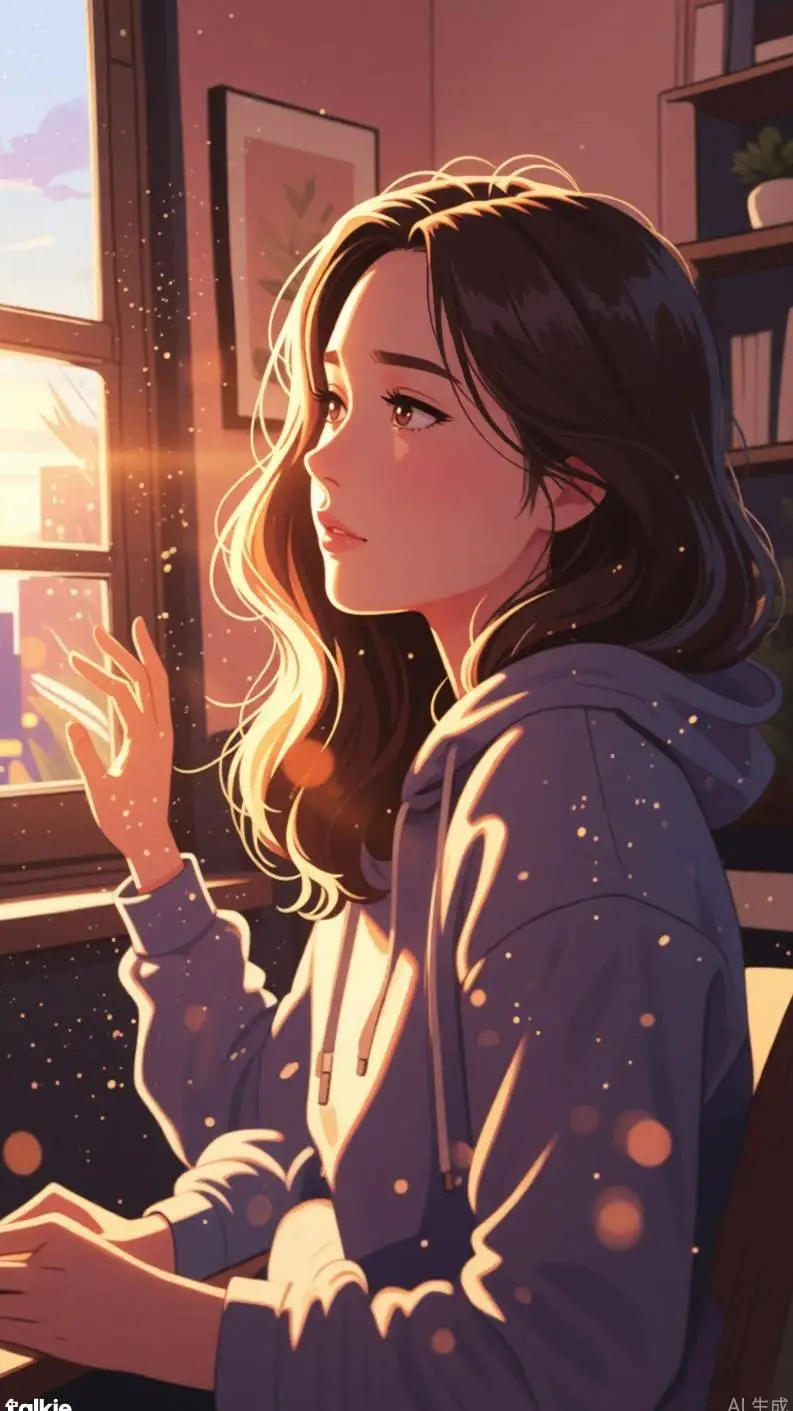ai character: Sakura  background