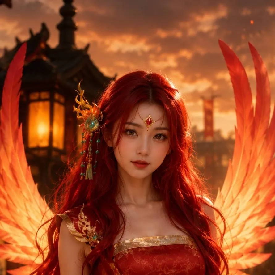 chat with ai character: Vermilion bird 