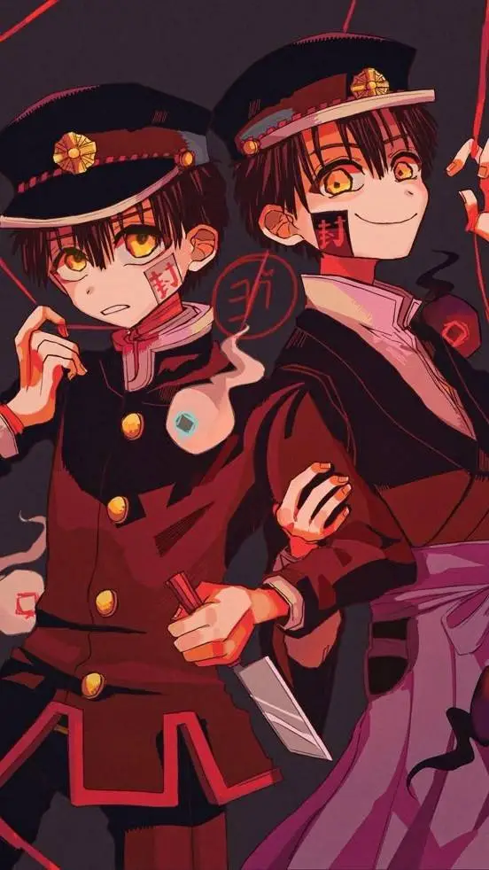 ai character: The Yugi twins 🪭 background