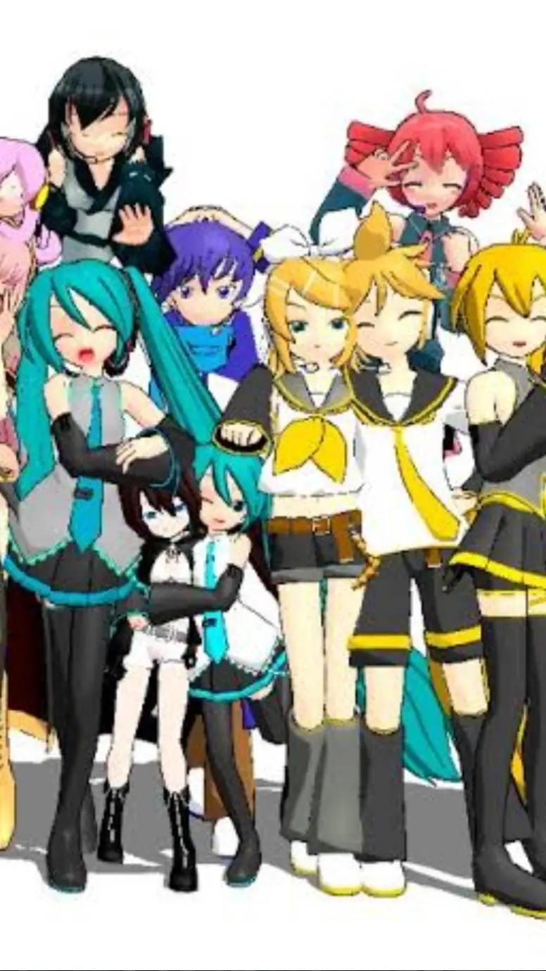 ai character: vocoloid! background