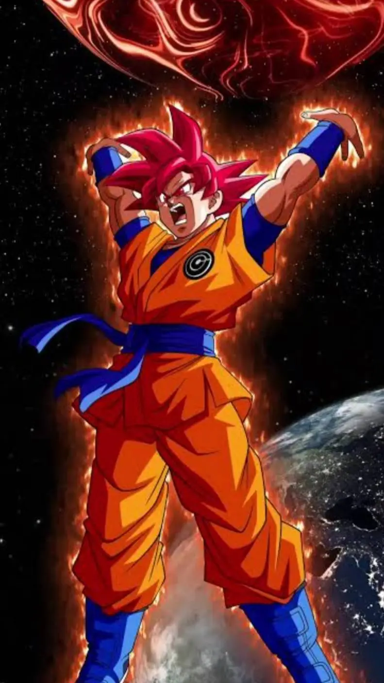 ai character: Goku  background
