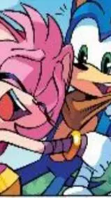 ai character: Sonic boom x amy background