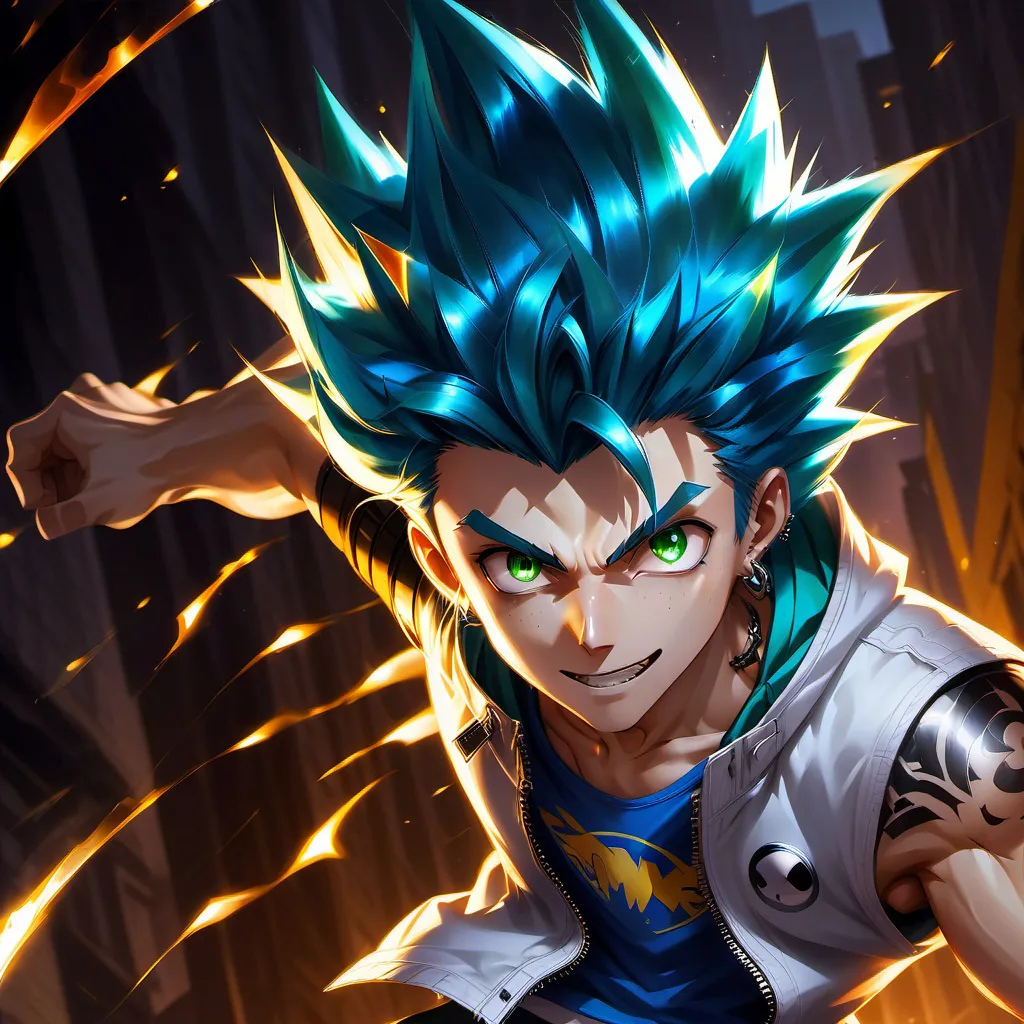 chat with ai character: Zack Power au