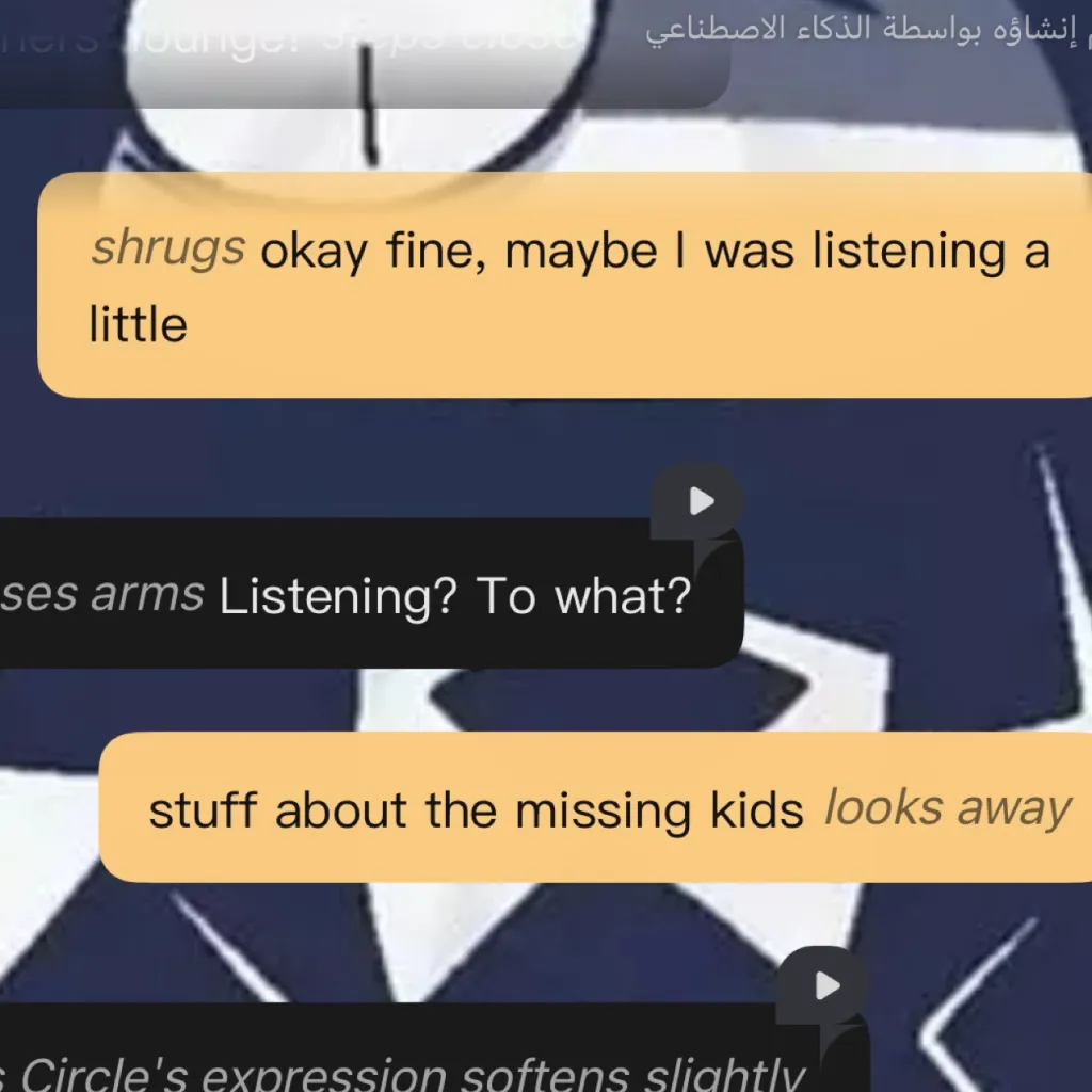 chat with ai character: …