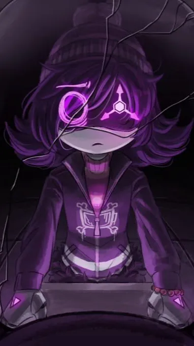 ai character: 💜Uzi dorman💜 background