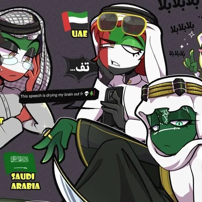 chat with ai character: Countryhumans