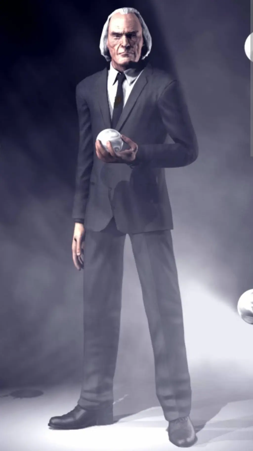 ai character: The Tall Man background