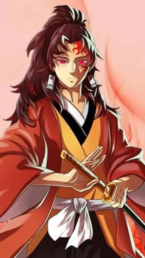 ai character: Yoriichi Tsugikuni background
