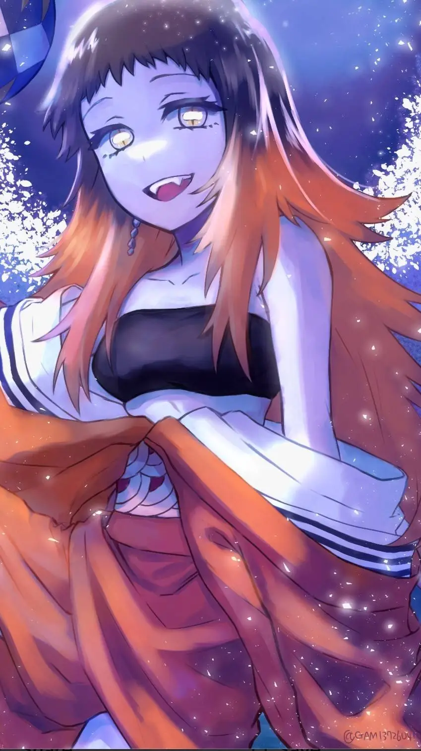 ai character: Susamaru  background