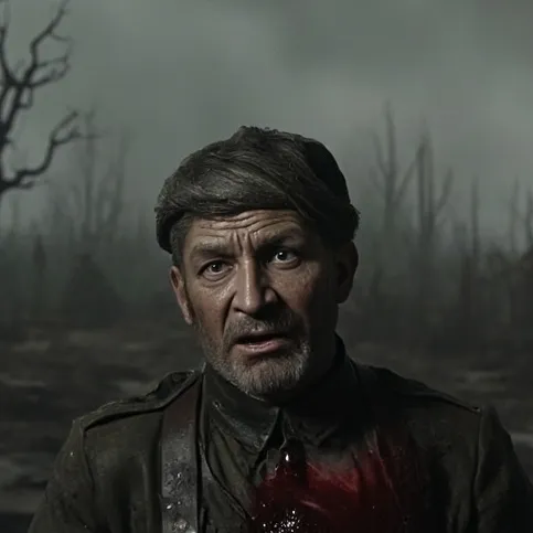 chat with ai character: Wounded Soldier