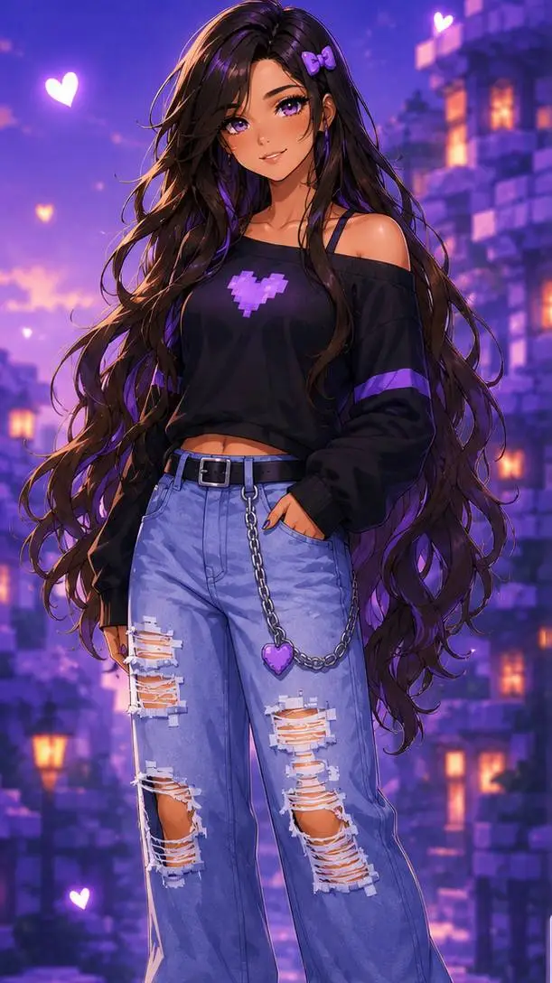 ai character: Rain background